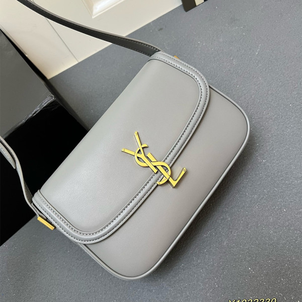 Yves Saint Laurent, Solfarino, Women's Bag, Grey