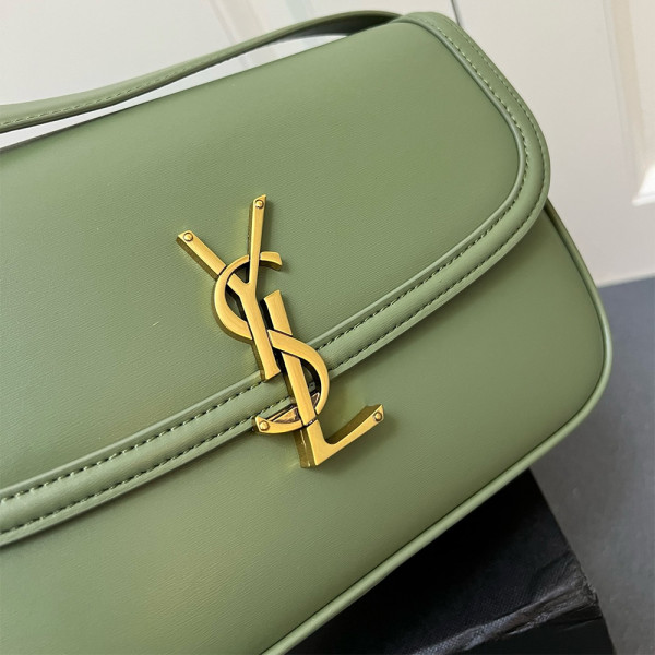 Yves Saint Laurent, Solfarino, Women's Bag, Green