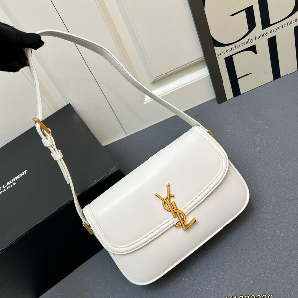 Yves Saint Laurent, Solfarino, Women's Bag, White