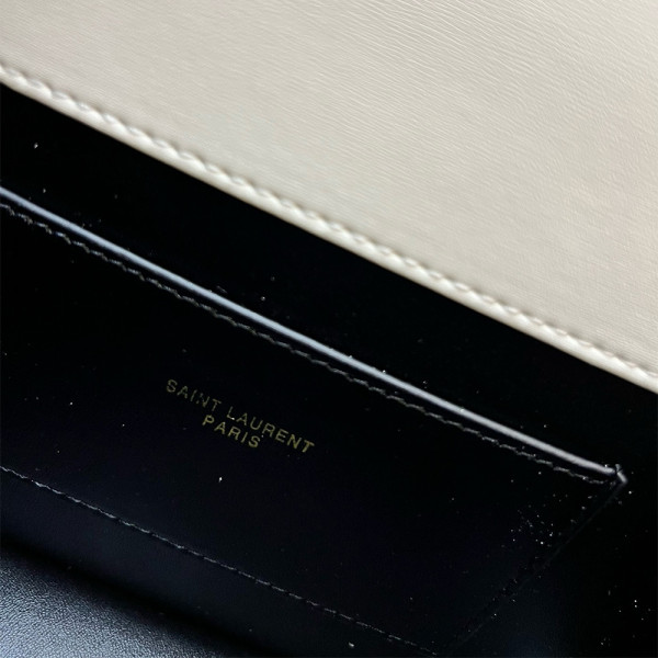 Yves Saint Laurent, Solfarino, Women's Bag, White