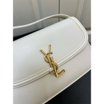Yves Saint Laurent, Solfarino, Women's Bag, White