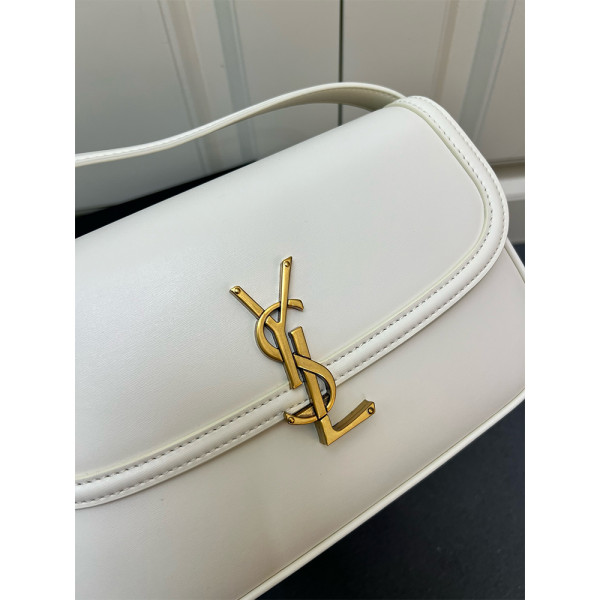 Yves Saint Laurent, Solfarino, Women's Bag, White