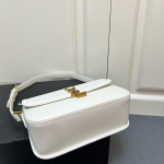 Yves Saint Laurent, Solfarino, Women's Bag, White