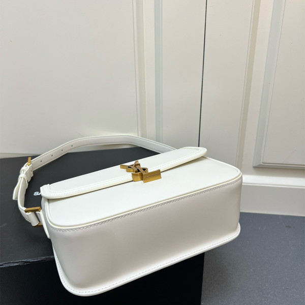 Yves Saint Laurent, Solfarino, Women's Bag, White