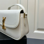 Yves Saint Laurent, Solfarino, Women's Bag, White
