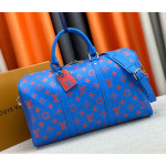 Louis Vuitton, Keepall Bandouliere, Men's Bag, Blue