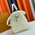 Louis Vuitton, Keepall Bandouliere, Men's Bag, White