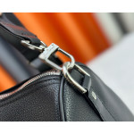 Louis Vuitton, Keepall Bandouliere, Men's Bag, Black