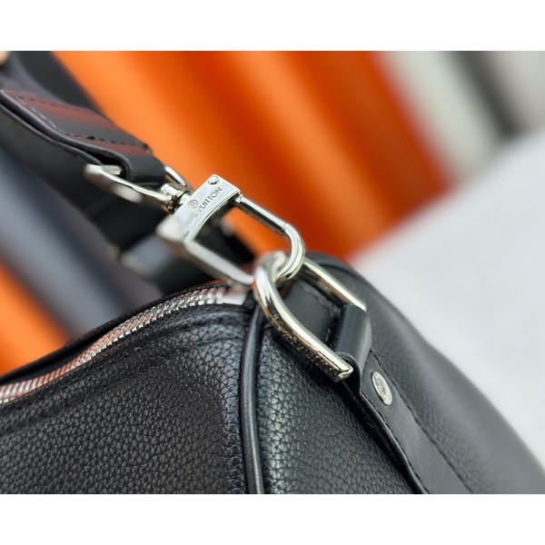 Louis Vuitton, Keepall Bandouliere, Men's Bag, Black