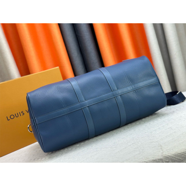 Louis Vuitton, Keepall Bandouliere, Men's Bag, Blue