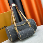 Louis Vuitton, Papillon, Women's Bag, Grey