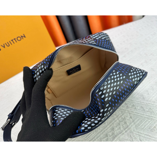 Louis Vuitton, Locker Dopp Kit, Unisex Bag, Black