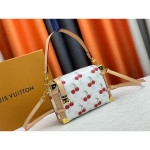 Louis Vuitton, Side Trunk, Women's Bag, White
