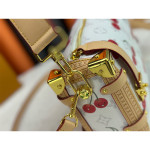 Louis Vuitton, Side Trunk, Women's Bag, White