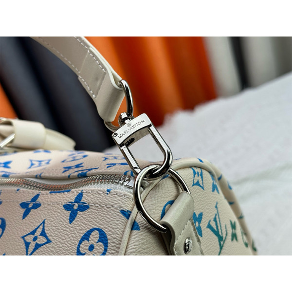 Louis Vuitton, Keepall, Men's Bag, White
