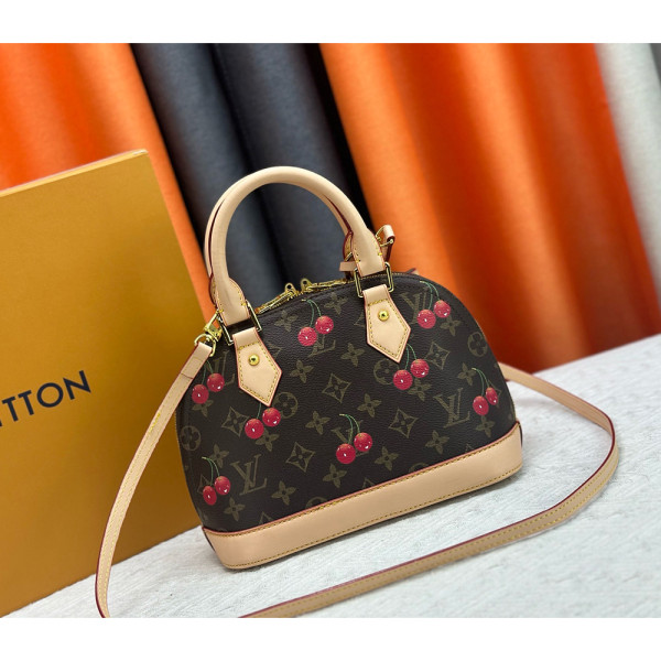 Louis Vuitton, Alma, Women's Bag, Brown