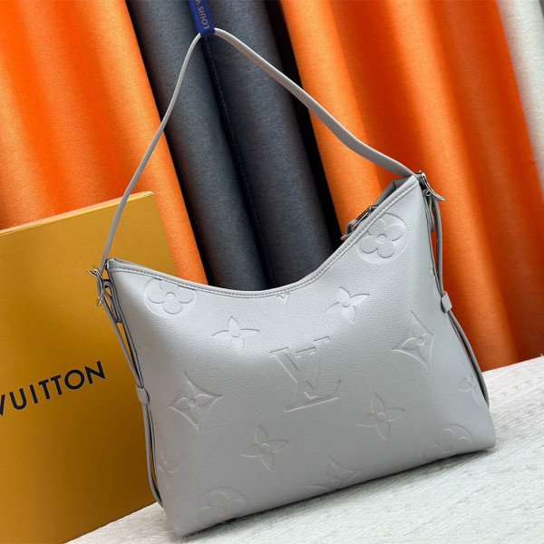 Louis Vuitton, Carryall, Women's Bag, Grey