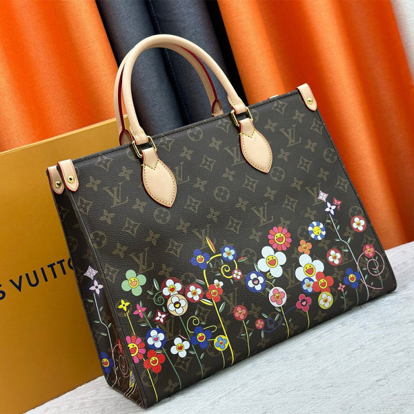 Louis Vuitton, On The Go, Women's Bag, Brown