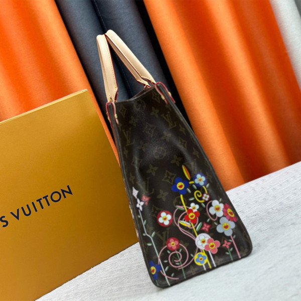 Louis Vuitton, On The Go, Women's Bag, Brown