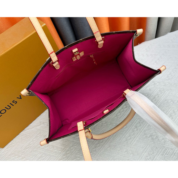 Louis Vuitton, On The Go, Women's Bag, Brown