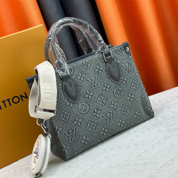Louis Vuitton, On The Go, Women's Bag, Grey
