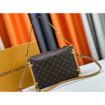 Louis Vuitton, Side Trunk, Women's Bag, Brown