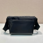 Prada, Re-Nylon Saffiano, Men's Bag, Black