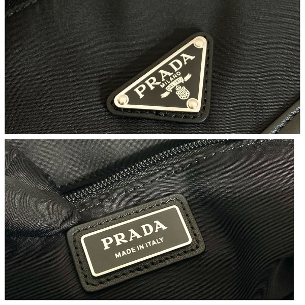 Prada, Re-Nylon Saffiano, Men's Bag, Black