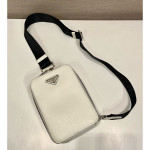 Prada, Brique, Men's Bag, White