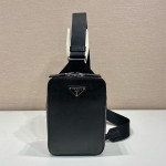 Prada, Brique, Heren Tas, Zwart