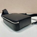 Prada, Brique, Heren Tas, Zwart