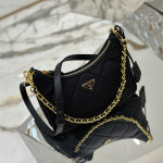 Prada, Re-Nylon, Women's Bag, Black