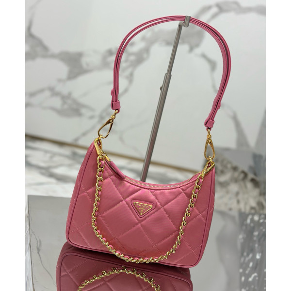 Prada, Re-Nylon, Women's Bag, Pink