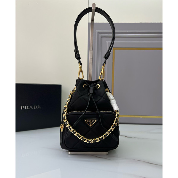 Prada, Re-Nylon, Women's Bag, Black