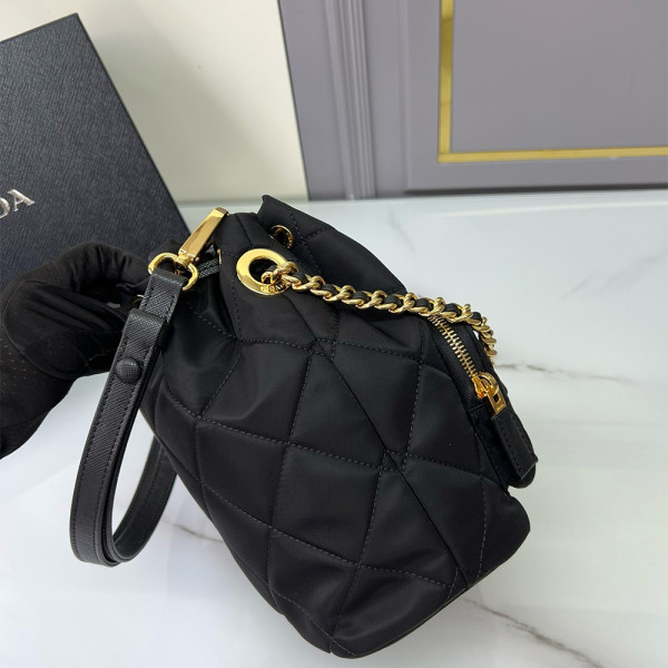 Prada, Re-Nylon, Women's Bag, Black