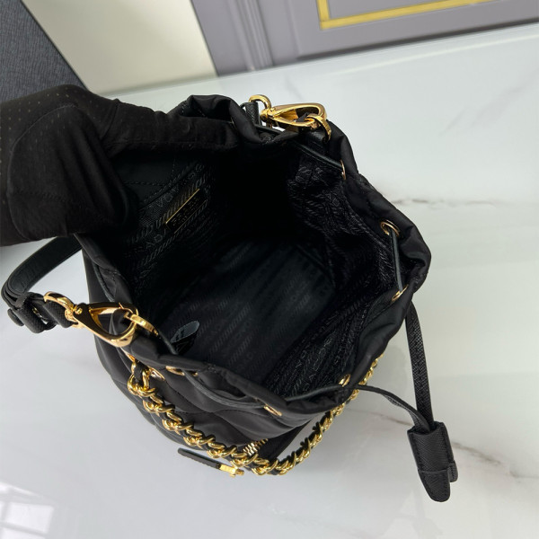 Prada, Re-Nylon, Women's Bag, Black