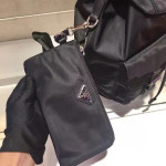 Prada, Re-Nylon, Women's Backpack, Black