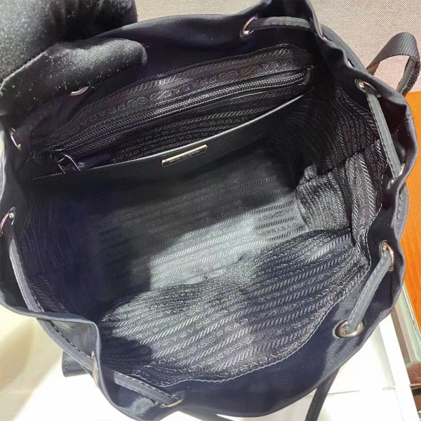 Prada, Re-Nylon, Women's Backpack, Black