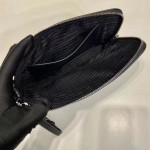 Prada, Clutch, Unisex Bag, Black
