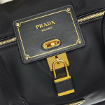 Prada, Bonnie, Unisex Bag, Black