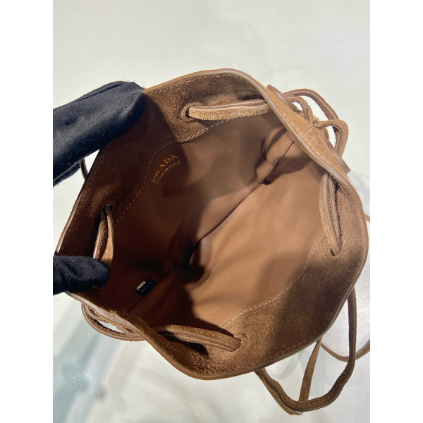 Prada, Tote, Women's Bag, Suede