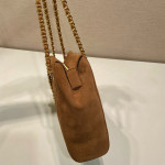 Prada, Tote, Women's Bag, Suede