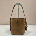 Prada, Tote, Women's Bag, Suede