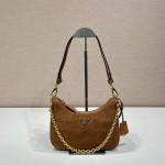 Prada, Re- Edition, Women's Bag, Suede