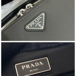 Prada, Unisex Bag, Grey
