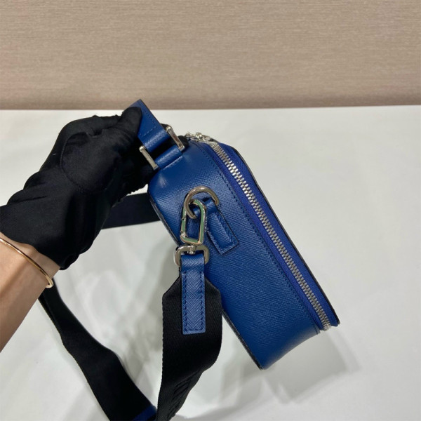 Prada, Unisex Bag, Blue