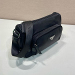 Prada, Re-Nylon, Men's Bag, Black
