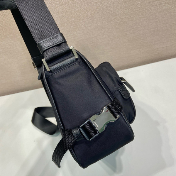 Prada, Re-Nylon, Men's Bag, Black