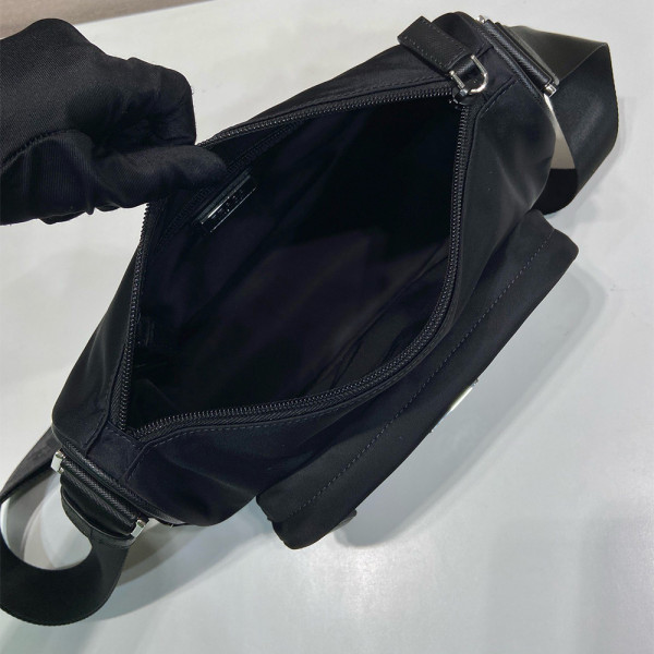 Prada, Re-Nylon, Men's Bag, Black