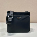 Prada, Re-Nylon Saffiano, Men's Bag, Black